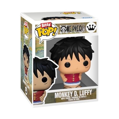 Funko Pop! Bitty Ride: One Piece - Going Merry with Monkey D. Luffy - 0,9 inç ve 1,3 inç (2,3 ve 3,3 cm) - Anime Koleksiyonluk - Resmi Ürün - Hediye Fikri - Çocuklar ve Yetişkinler için Oyuncaklar