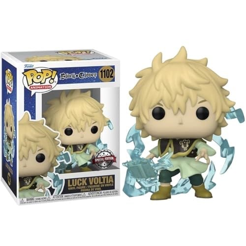 Funko Pop Black Clover Luck Voltia Figure (AAA Anime Exclusive)