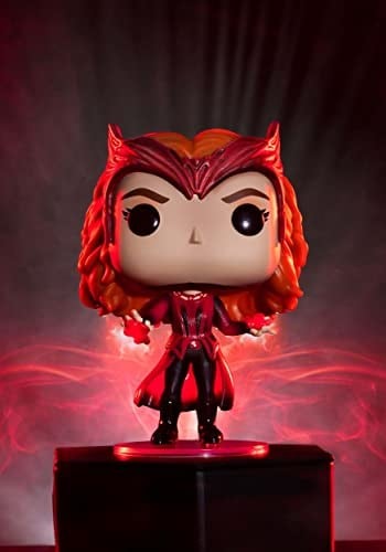 Funko Pop! Marvel: Doctor Strange in The Multiverse of Madness - Scarlet Witch (Glows in The Dark) (Special Edition) #1007 Bobble-Head Vinil Figür