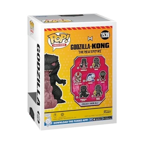 Funko Pop! Movies: Godzilla X Kong: The New Empire - Heat-Ray ile Godzilla - Godzilla Vs Kong 2 - Koleksiyon Vinil Figür - Hediye Fikri - Resmi Ürünler - Filmler Hayranları