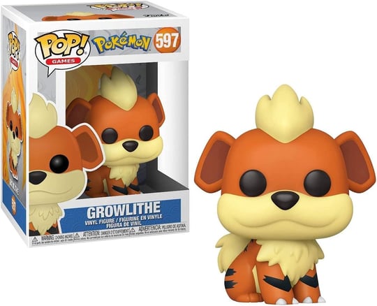 Funko Pop! Oyunlar: Pokemon - Growlithe, Çok renkli