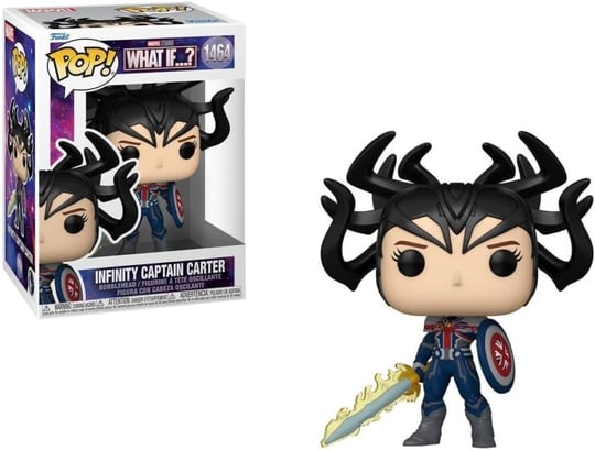 Funko POP Vinyl: Marvel What If - Infinity Captain Carter - Koleksiyon Vinil Figür - Hediye Fikri - Resmi Ürün - Çocuklar ve Yetişkinler için - TV Hayranları - Koleksiyonerler ve Teşhir için Model
