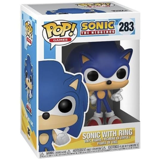 Funko (Standard) - POP SONIC THE HEDGEHOG SONIC W/RING VINYL FIGURE (C: 1-1-1)