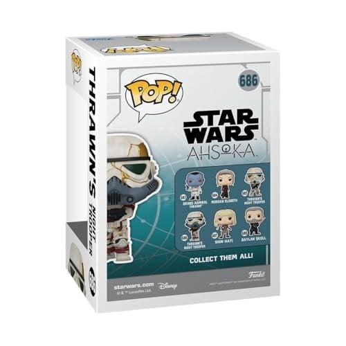 Funko Yıldız Savaşları: Ahsoka - Thrawnın Gece Askerleri (Sol)