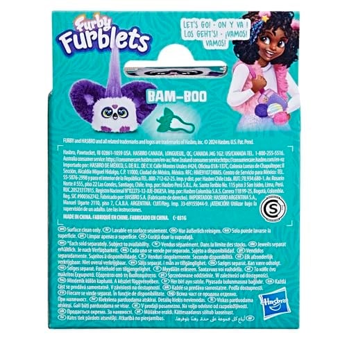 Furby Furblet Sesli Peluş Bam-Boo G1698