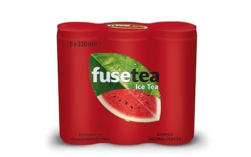 Fusetea Karpuz Aromalı Soğuk Çay Kutu 6x330 ml