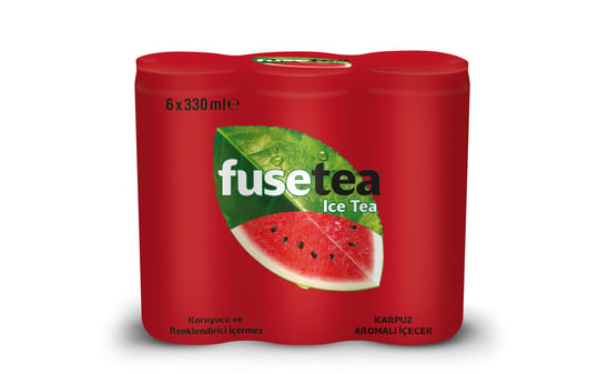 Fusetea Karpuz Aromalı Soğuk Çay Kutu 6x330 ml