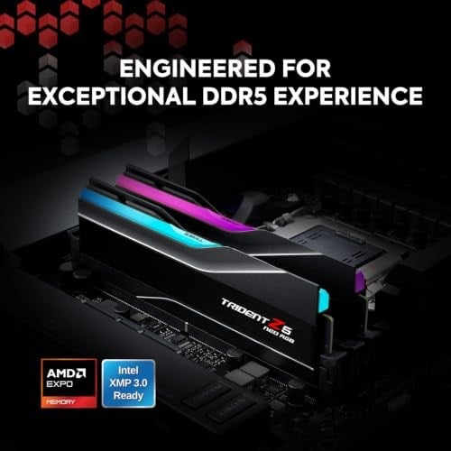 G.Skill Trident Z5 Neo RGB F5-6000J3636F16GX2-TZ5NR Bellek Modülü 32 GB 2 x 16 GB DDR5 6000 MHz