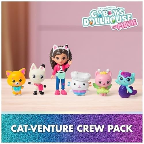 Gabbys Dollhouse Gabby`Nin Hayal Evi Filmi Coklu Figur Seti