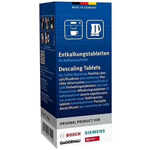 Gaggenau Kahve makinesi kireç çözücü tabletler (6 tabletten 2 kutu)
