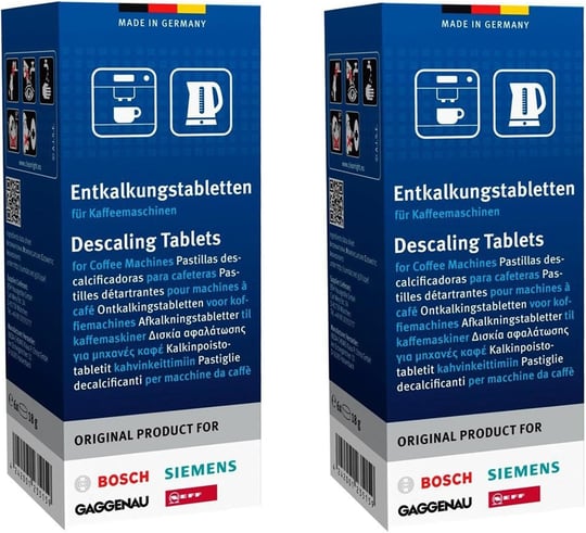 Gaggenau Kahve makinesi kireç çözücü tabletler (6 tabletten 2 kutu)