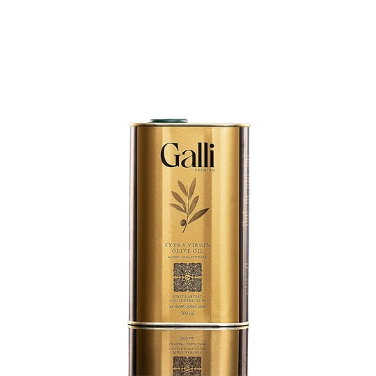 Galli Premium Soğuk Sıkım Natürel Sızma Zeytinyağı 500 Ml - Yeni Hasat
