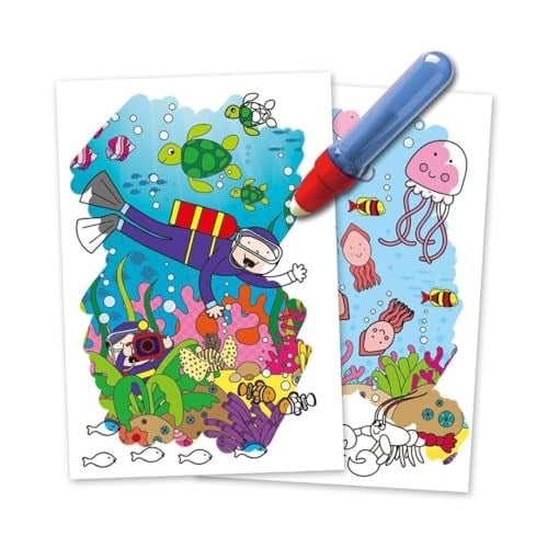 Galt Water Magic Under The Sea Suyla Boyama Kitabı (1004918) - Seçenekler: Denizin altında, Hayvanlar, Tek boynuzlu atlar, Dinozor...