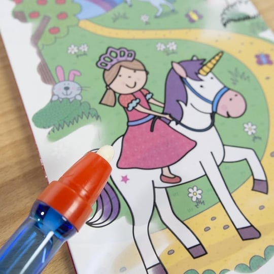 Galt Water Magic Unicorns Boyama Kitabı, +3 Yaş