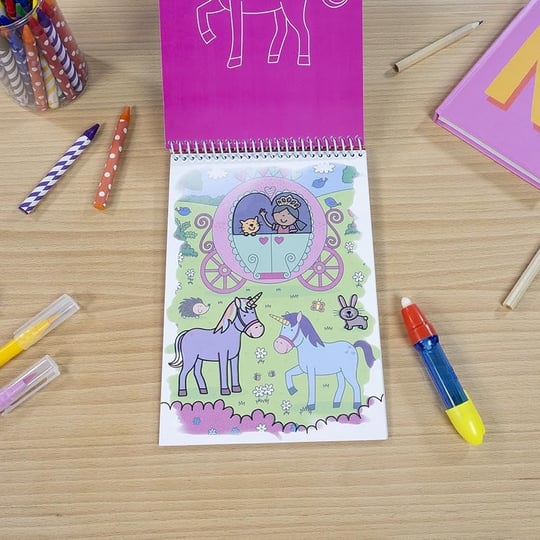 Galt Water Magic Unicorns Boyama Kitabı, +3 Yaş