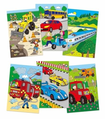 Galt Water Magic Vehicles Suyla Boyama Kitabı (1004933)