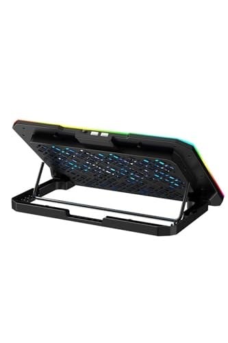 GAMEBOOSTER GB-NS61 Storm 17 Fan/RGB Kontrollü 2xUSB Portlu Notebook Soğutucu