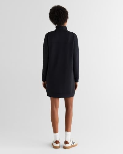 GANT Kadın Siyah Regular Fit Yarım Fermuarlı Elbise - Bedenler: XS, S
