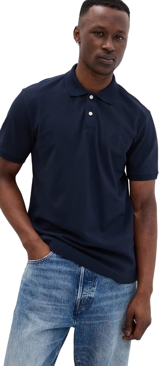 GAP Erkek Logolu Pike Polo