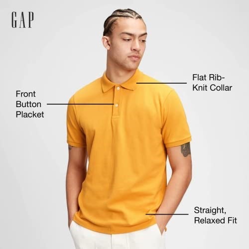 GAP Erkek Streç Pike Polo Gömlek
