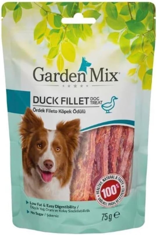 Garden Mix Ördekli Fileto Köpek Ödülü 75 Gr