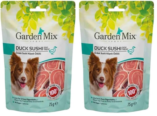 Garden Mix Ördekli Sushi Köpek Ödülü 75 Gram (2 paketi)