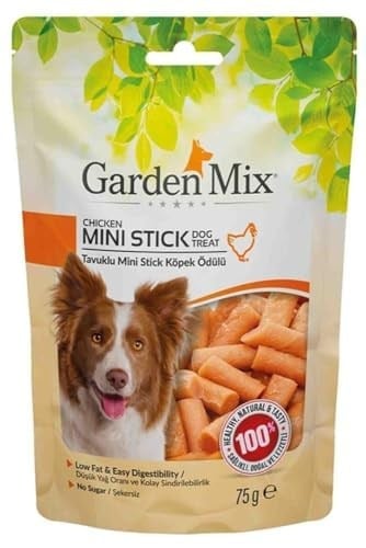 Garden Mix Tavuklu Mini Stick Köpek Ödülü 75 Gr