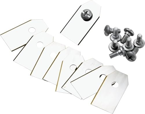 Gardena Çim biçme robotları için orijinal yedek bıçak: Çim biçme robotları için yüksek kaliteli ve keskin bıçak, hassas kesim, 9 birinci sınıf yedek bıçaklı set, kolay değiştirme (4087-20)