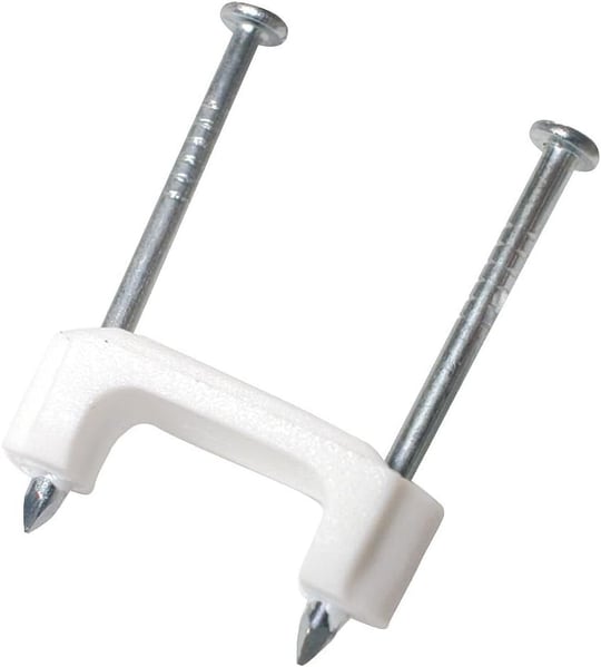 Gardner plastik zımba teli, 19 mm (3/4 inç) 3/4 inç beyaz