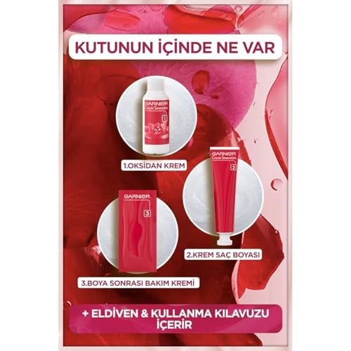 Garnier Çarpıcı Renkler Saç Boyası 1.0 Ekstra Yoğun Siyah - Seçenekler: Tek Boyut (2 paketi), Tek Boyut