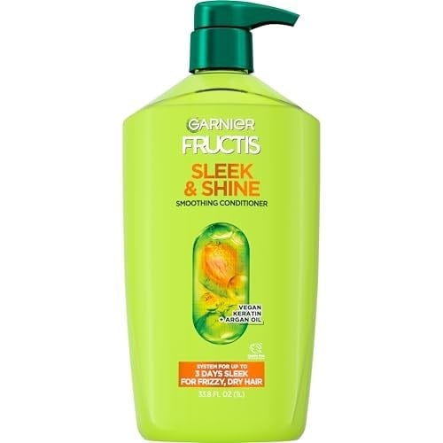 Garnier Fructis Sleek Shine Argan Yağlı Elektriklenme Karşıtı Saç Kremi 1LT