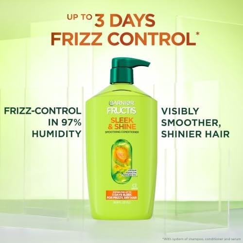 Garnier Fructis Sleek Shine Argan Yağlı Elektriklenme Karşıtı Saç Kremi 1LT