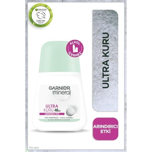 Garnier Mineral Ultra Kuru Kadın Roll-On Deodorant 3600541932623