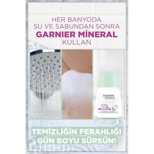 Garnier Mineral Ultra Kuru Kadın Roll-On Deodorant 3600541932623