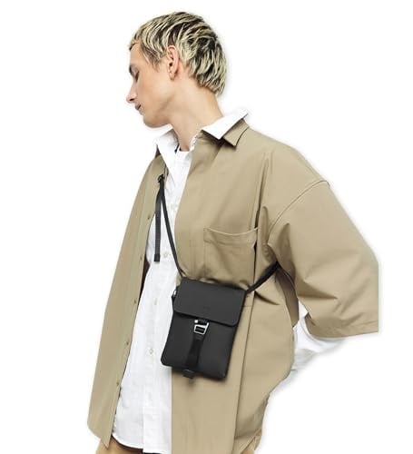 GASTON LUGA Splash Mini Crossbody Çanta - Siyah