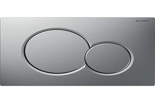 Geberit kumanda plakası - Kontrol plakası mat krom kaplama Sigma01 Duofix tezgah altı için - Geberit Sigma 01 - Bedenler: 1.00, 11.610