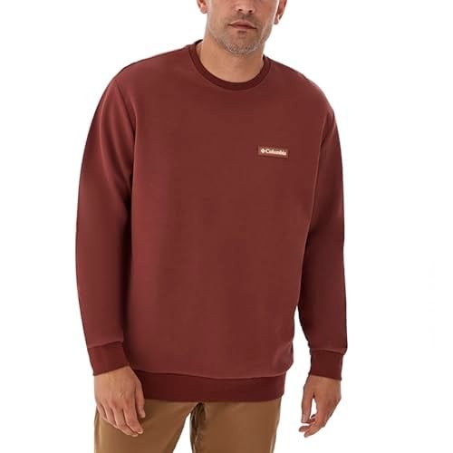 Gem Label Crewneck Erkek Kahverengi Outdoor Sweatshirt CS0382-681