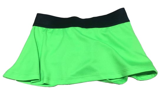 Genç Kız/Çocuk Tenis Eteği Neon Yeşili