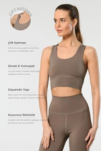 Genel Kadın Outerwear Tu3702-vizon