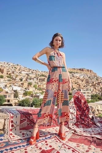 Genel Kadın Overalls Mo23006-desenli