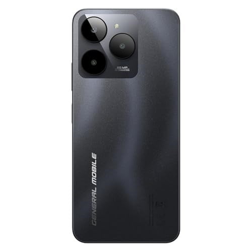 General Mobile GM ERA 30 Akıllı Telefon 4 GB RAM & 128 GB Hafıza, Cosmic Black