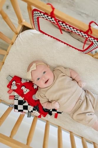 Genius Baby Toys Bebek Beşik Aynası - Siyah, Beyaz ve Kırmızı- Bebek Stim