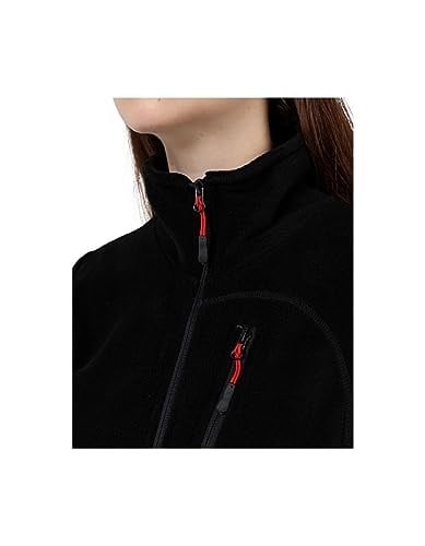 GENIUS STORE Kadın Polar Yarım Fermuarlı Outdoor Cepli Spor Polar