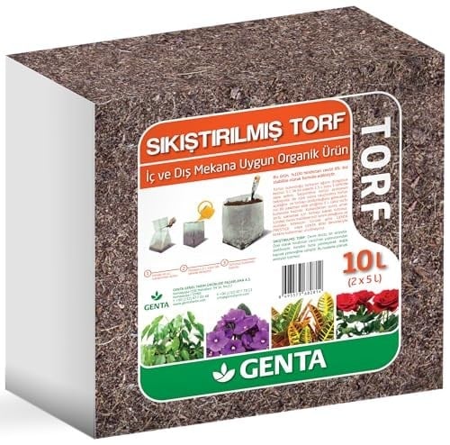 Genta Sıkıştırılmış Torf 10 Lt.
