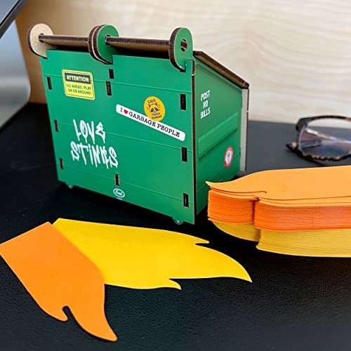 Genuine Fred Not Kartlı Masa Çöp Kutusu Kalemlik, çeşitli (5280917) - Seçenekler: Masa Çöp Kutusu, Mutlu Camper, Kayıt için