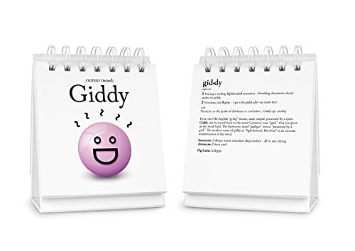 Genuine Fred The Daily Mood Masası Flipchart Çalışma Masası İçin, Çok Renkli