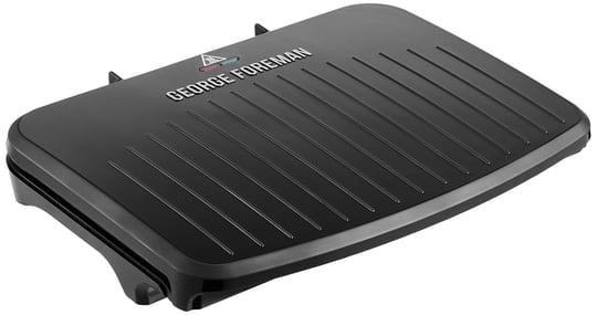 George Foreman Büyük Boy Fit Izgara - Geliştirilmiş Yapışmaz Kaplama ve Hızlı Isınma Özellikli Çok Yönlü Tost Makinesi, Siyah 25820-56