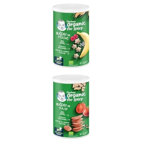 Gerber Organik Atıştırmalık Paketi
