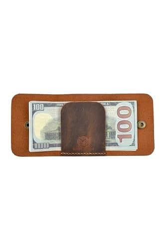 Gerçek Deri Çıtçıtlı Kağıt Banknot Cüzdanı, Gerçek Deri Çıtçıtlı Kağıt Para Cüzdanı (taba)