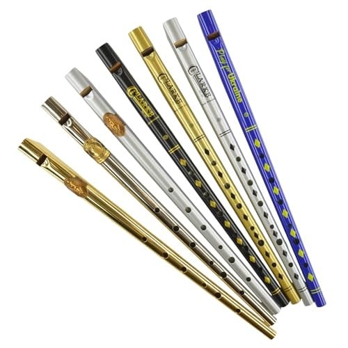 Gewa Clarke SBDC Pennywhistle Kutulu, D Anahtarı, Siyah